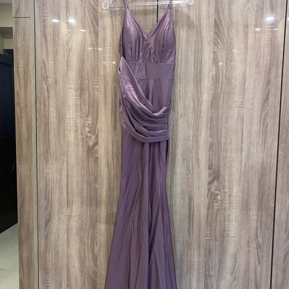 Lilac Long Dress - Picture 1 of 3